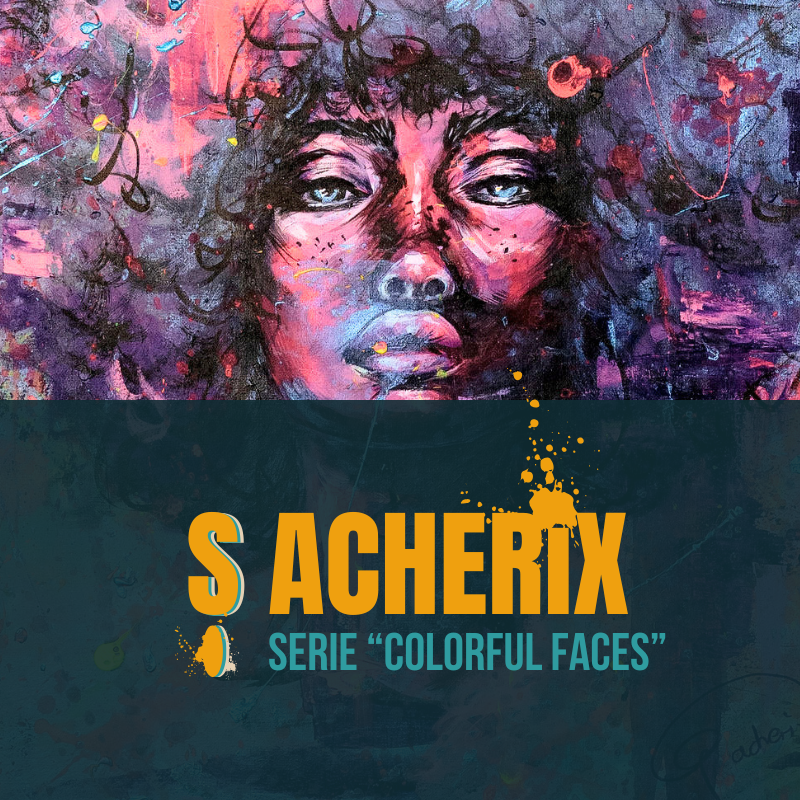 Serie "Colorful Faces"