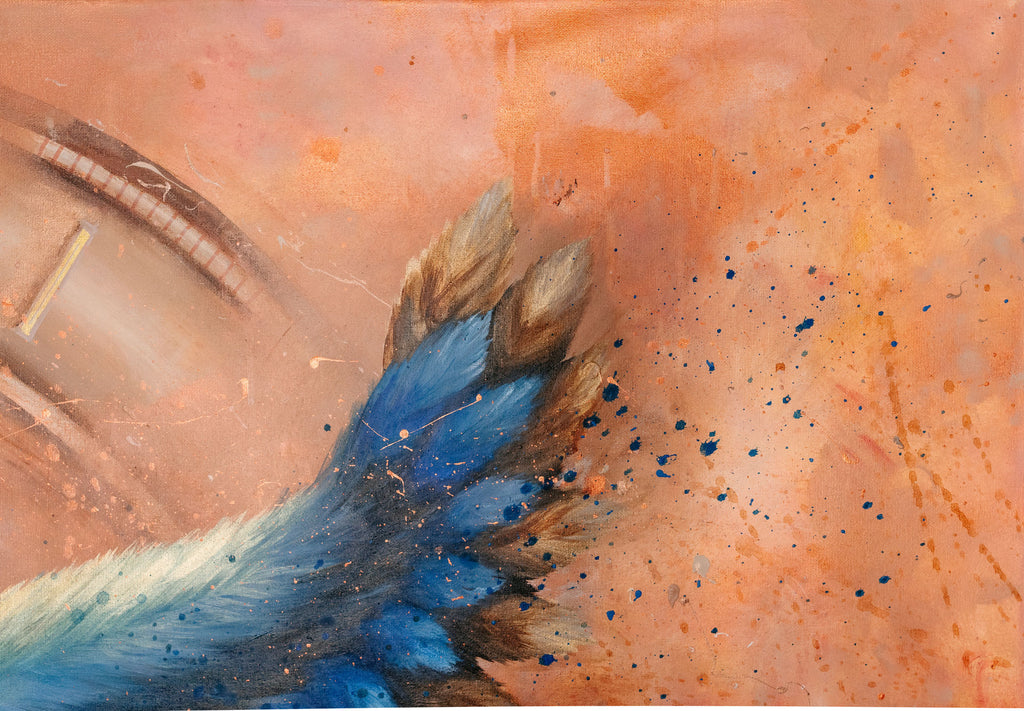 MOONFLIGHT | Original - Acryl - 100 x 150 cm (H X B)