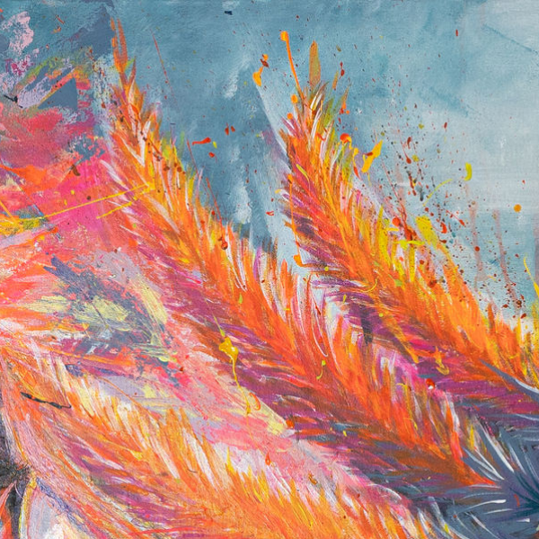 PHOENIX | Original - Acryl - 100 x 150 cm (H X B)