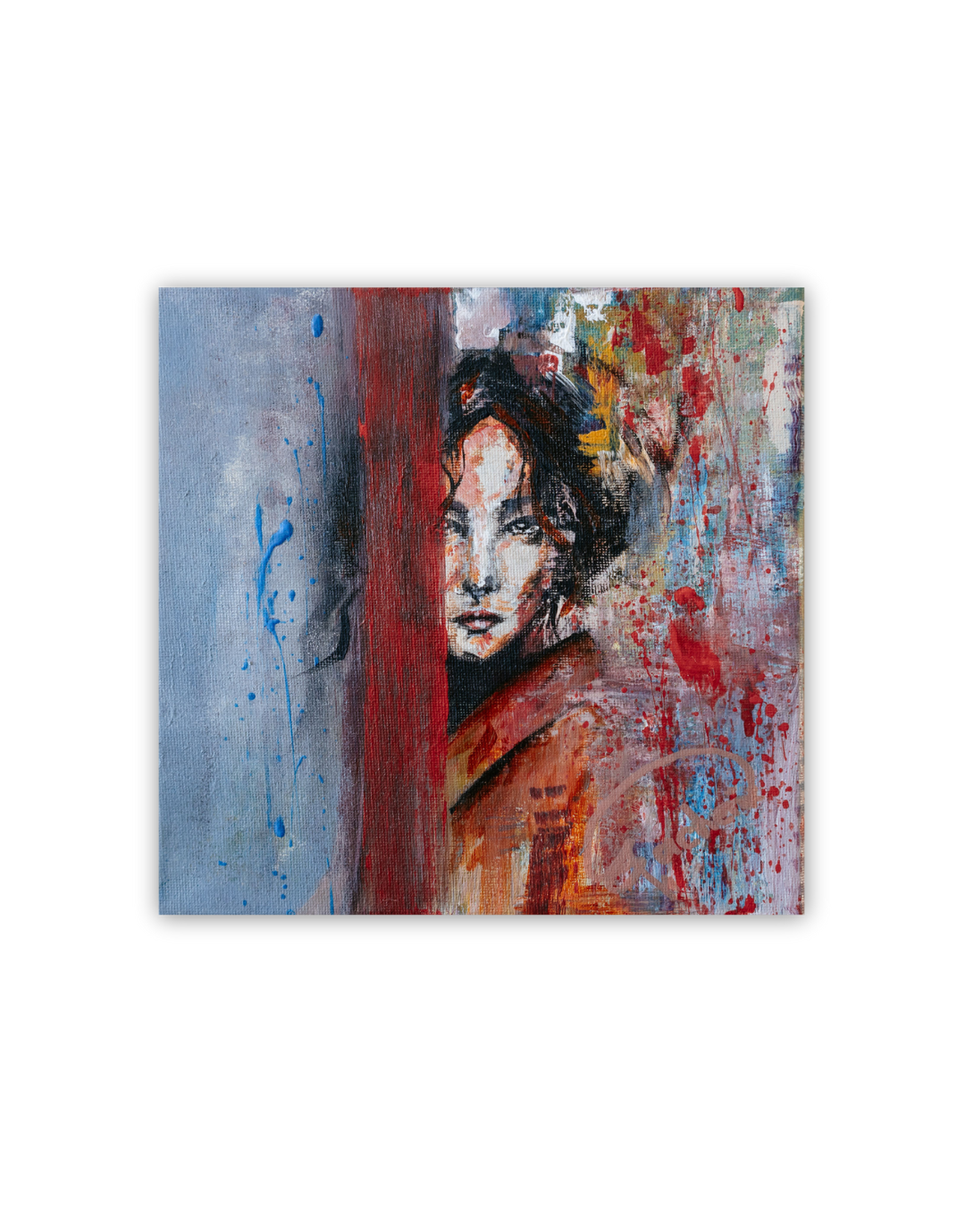 SAKURA | Original - Acryl - 20 x 20 cm (H x B)