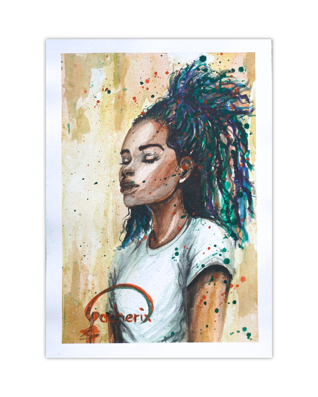 GABRIELLE | Original - Aquarell - 29,7 x 21 cm (DIN A4)