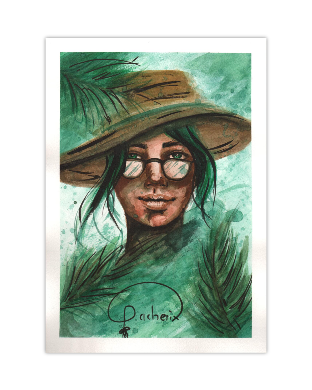 HOLLY | Original - Aquarell - 29,7 x 21 cm (DIN A4)
