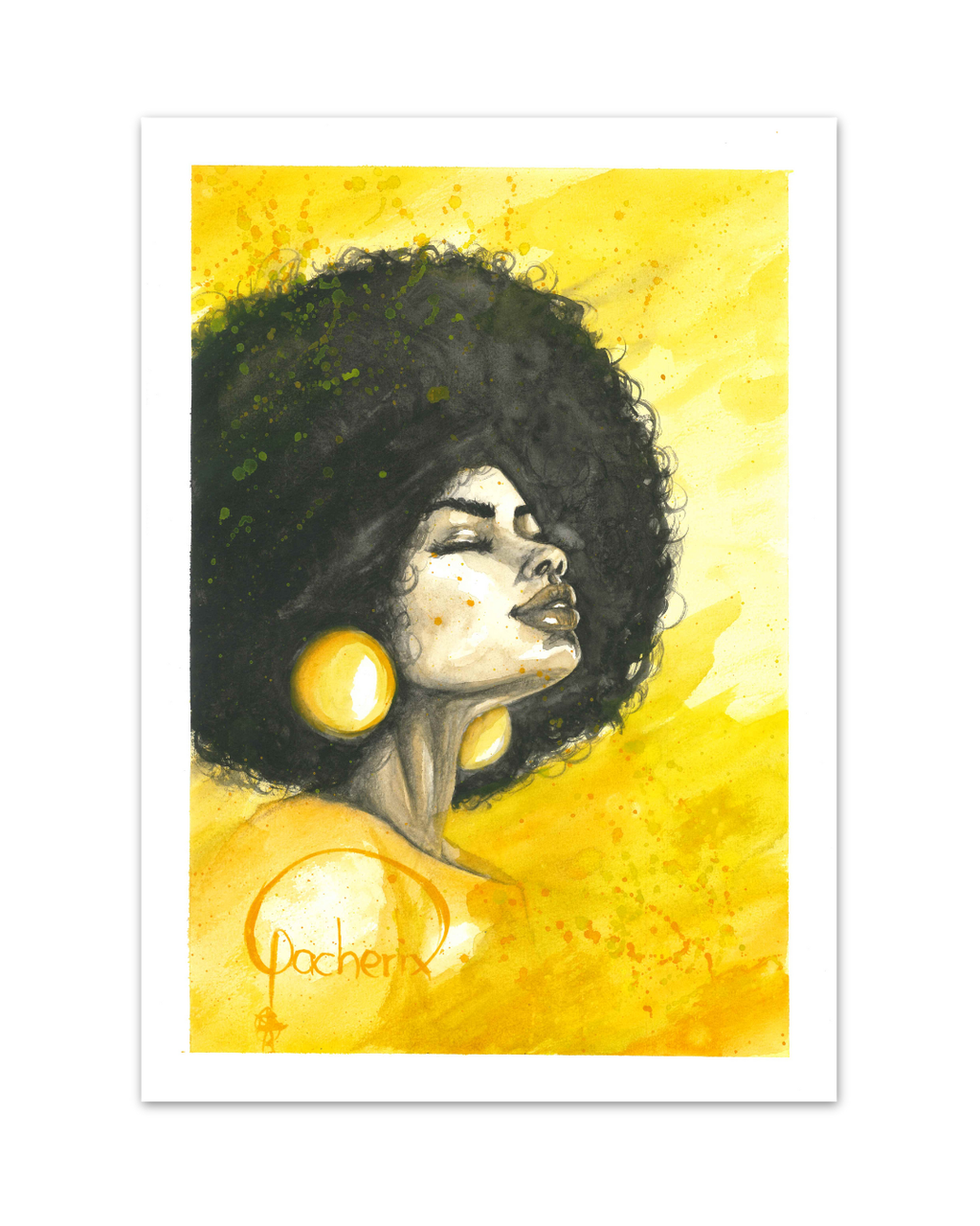 AMARA | Original - Aquarell - 42 x 29,7 cm (DIN A3)