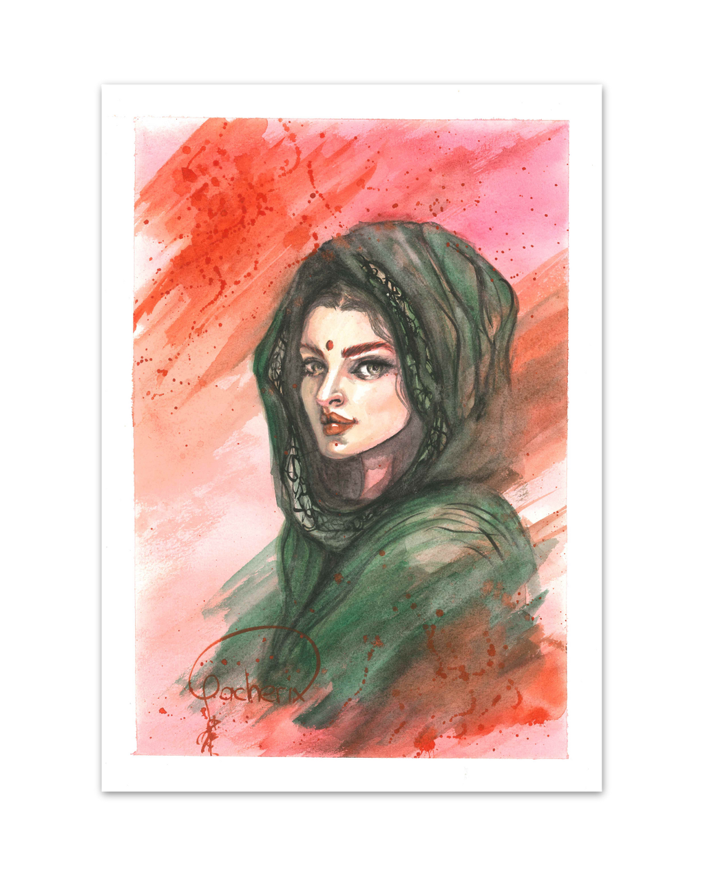ANIKA | Original - Aquarell - 42 x 29,7 cm (DIN A3)
