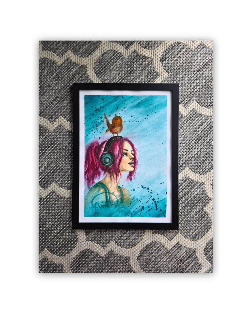 LENI | Original - Aquarell - 42 x 29,7 cm (DIN A3)