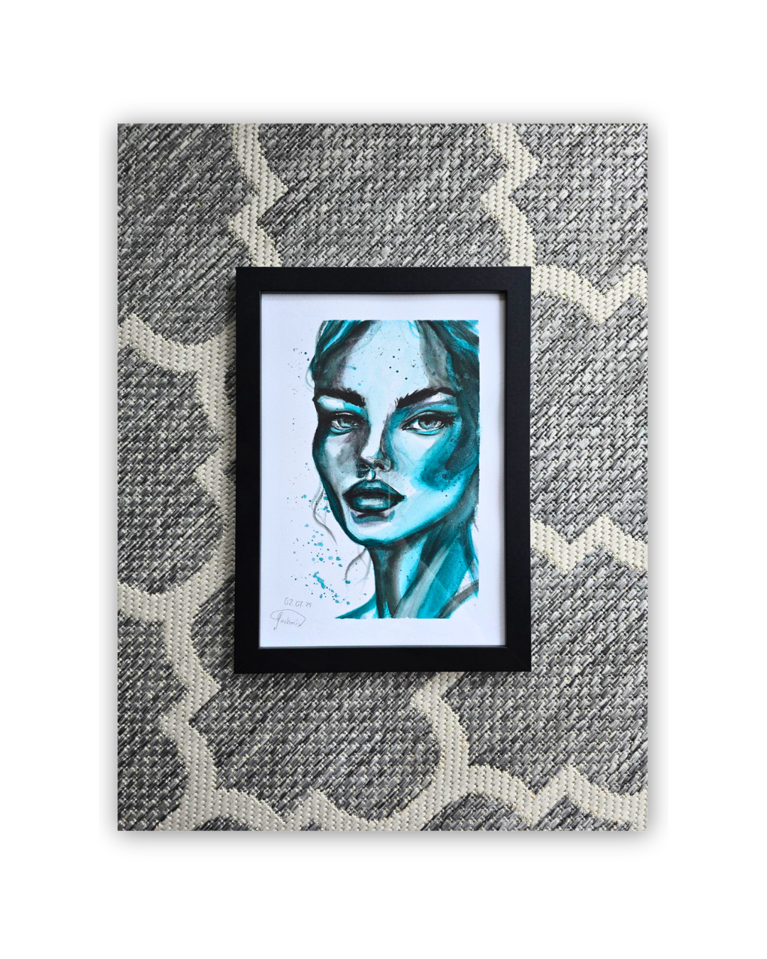 EVELIN | Original - Aquarell - 29,7 x 21 cm (DIN A4)