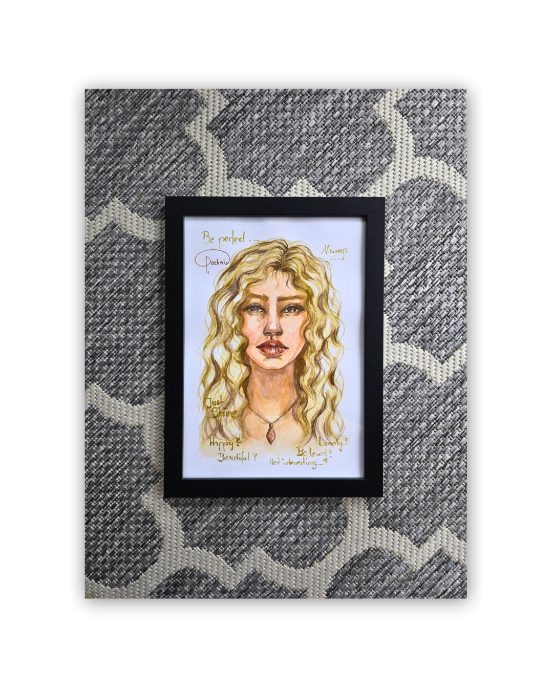 SELENE | Original - Aquarell - 29,7 x 21 cm (DIN A4)