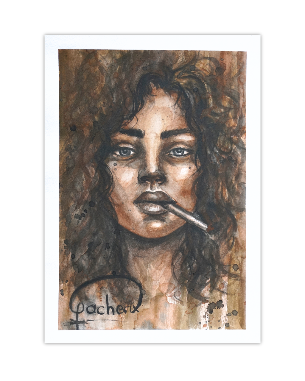 RIHAN | Original - Aquarell - 29,7 x 21 cm (DIN A4)