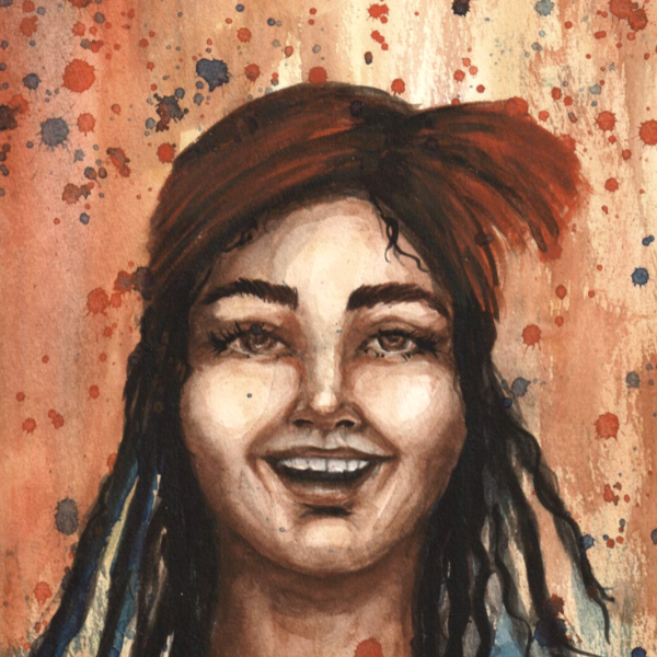 ABIGAIL | Original - Aquarell - 29,7 x 21 cm (DIN A4)