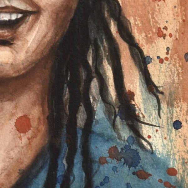 ABIGAIL | Original - Aquarell - 29,7 x 21 cm (DIN A4)