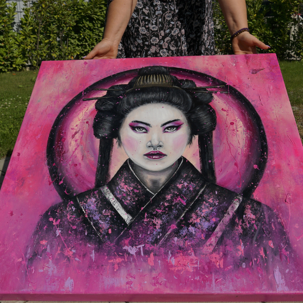 KIYO | Original - Acryl - 80 x 80 cm (H x B)